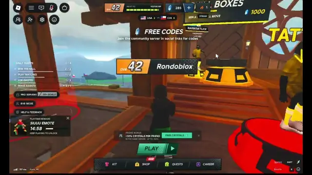 Street Soccer Pro Crystals and Gems: How to Get Free Currency
